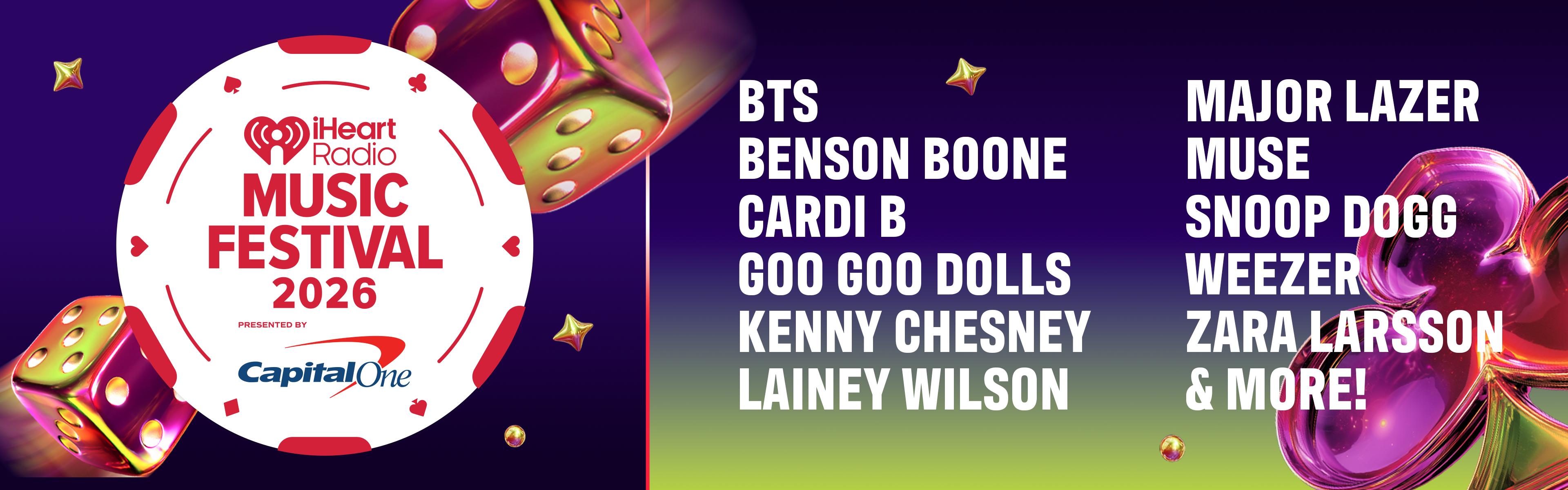 2026 iHeartRadioMusic Festival presented by Capital One